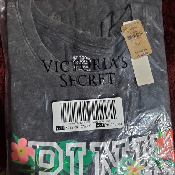 PINK  SHORT SLEEVE PERFECT T-SHIRT - Picture 5 of 5